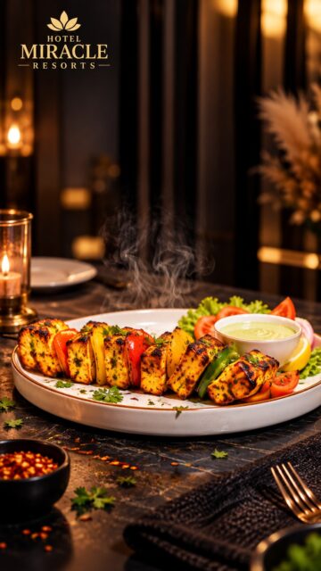 🔥 One Bite. Full Tandoori Vibes! 🤤

Smoky, juicy & loaded with flavour! 🔥 Our Special Paneer Tikka is grilled fresh in the traditional tandoor and served hot with refreshing mint chutney. 🌿✨

Perfect for foodies, family dinners & those “bas ek plate hor!” moments! 

📍 Hotel Miracle Resorts
Opp. Marvel Resort, Banga Road, Phagwara
📞 +91 85589-00065 | +91 78283-00003

#HotelMiracleResorts #PaneerTikka #TandooriLove #PhagwaraFoodies #PunjabEats #FoodieVibes #TandooriDelights #PhagwaraDiaries